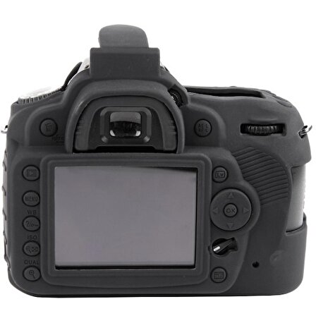 Easycover Nikon D90 Silikon Kılıf ECND90 (Siyah)