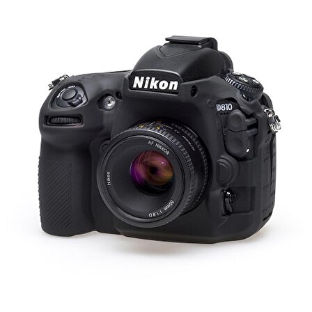 Easycover Nikon D810 Silikon Kılıf ECND810B (Siyah)