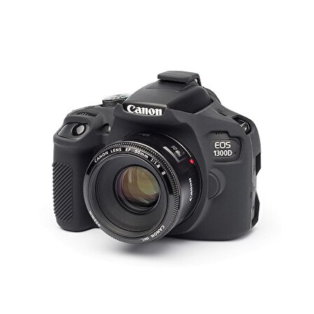 EasyCover Canon 1300D/2000D Silikon Kılıf ECC1300DB (Siyah)
