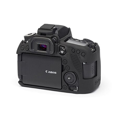 EasyCover Canon 80D Silikon Kılıf ECC80DB (Siyah)
