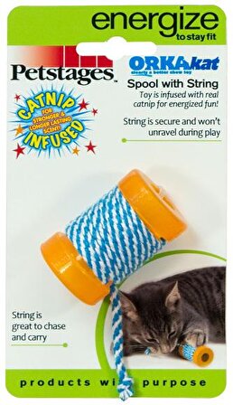 PetStages Catnipli Plastiğe İp Sarılmış Kedi Oyuncağı 5 cm