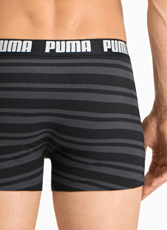 Puma Siyah Erkek Boxer 90783805 PUMA HERITAGE STRIPE BO