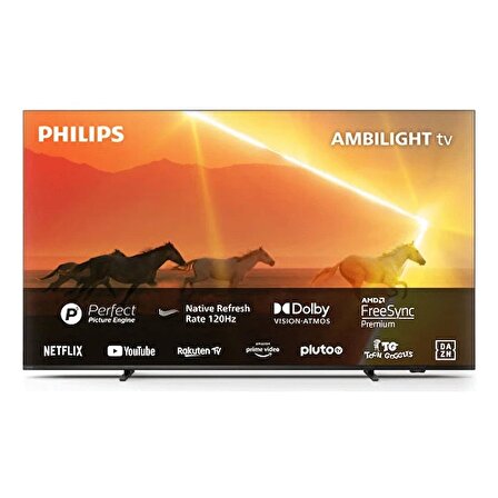 Philips 75pml9008/12 75" 189 Ekran 4k Uhd Smart 3 Taraflı Ambilight Miniled Tv