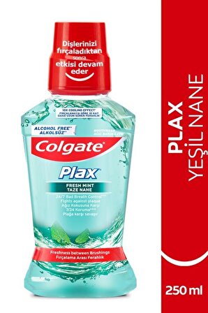 Colgate Plax Green Taze Nane Alkolsüz Ağız Bakım Suyu 250 ml