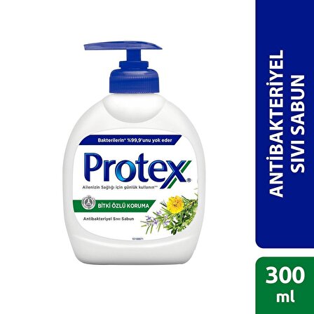 Protex Sıvı Sabun Antibakteriyel Bitki Özlü Koruma 300 Ml