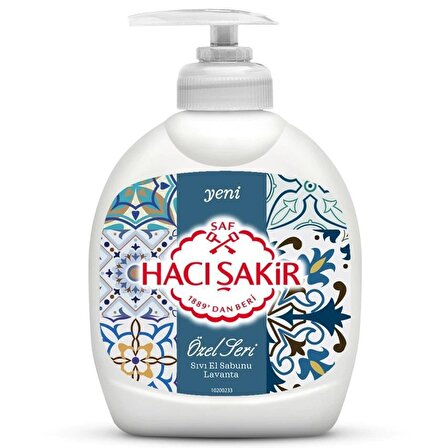 Hacı Şakir Sıvı Sabun Özel Seri Lavanta 300 Ml