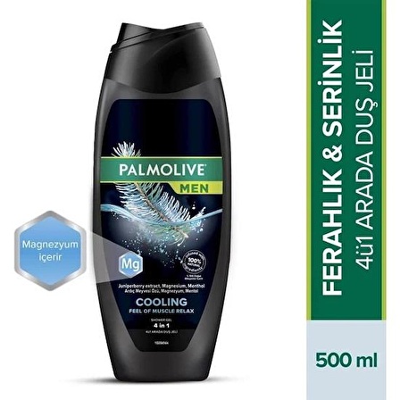 Palmolive Men Duş Jeli Coolıng Feel Of Muscle Relax 4 In1 500 Ml