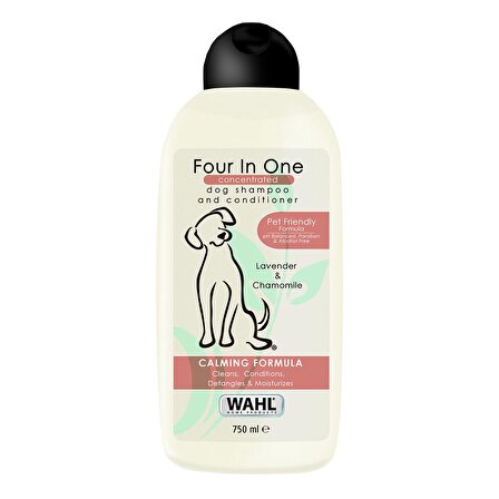 Wahl Four In One 3999-7010 Lavanta ve Papatya Özlü Düğüm Çözücü 750 ml Köpek Şampuanı