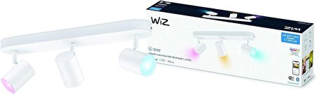 WiZ Imageo 3'lü Spot ayarlanabilir Beyaz ve Renkli, Tavan Lambası - 929002658901