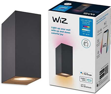 WiZ Up&Down Akıllı Ayarlanabilir Wi-Fi Duvar Lambası - 929003210201