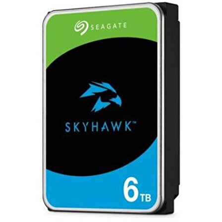 Seagate Skyhawk ST6000VX009 Sata 3.0 5400 RPM 3.5 inç 6 TB Harddisk