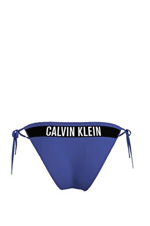 Kadın Calvin Klein Arkası Logo Şeritli Yanlardan Bağlamalı Bikini Altı KW0KW01724