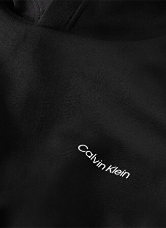 Calvin Klein Kapüşon Yaka Siyah Erkek Sweatshırt K10K109927BEH