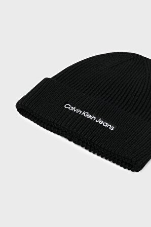 Calvin Klein Siyah Kadın Şapka K60K610119BDS