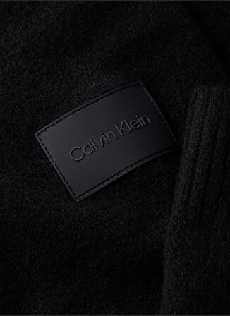 Calvin Klein Bisiklet Yaka Slim Fit Siyah Erkek Kazak K10K110401BEH