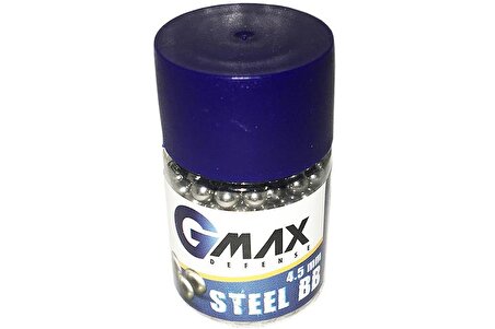 GMax Defense Steel BB 4,5 mm BBs Saçma (250 Adet)