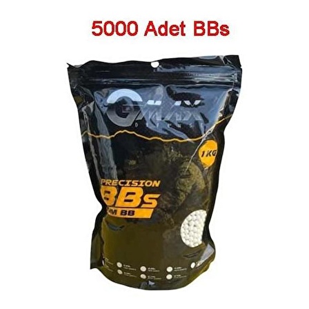 Gmax 0.20 gr 1 KG Airsoft Bb (5000 adet)