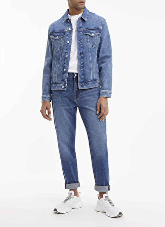 Calvin Klein Jeans Erkek Denim Ceket J30J3223771A4_MODERN ESSENTIAL DENI