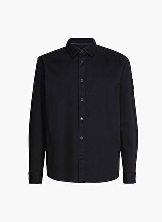 Calvin Klein Jeans Normal Siyah Düz Erkek Gömlek J30J323255BEH