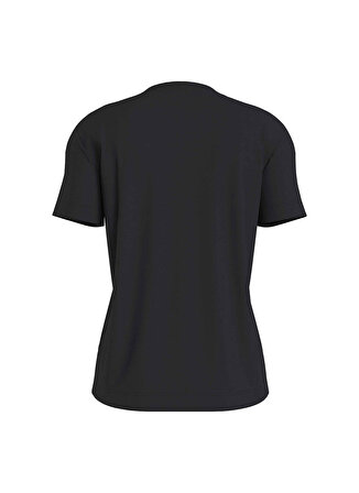 Calvin Klein Jeans Siyah Kadın Bisiklet Yaka T-Shirts J20J221065BEH