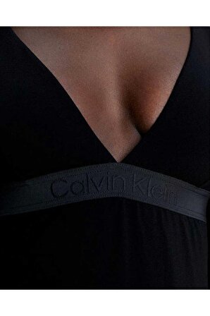 Kadın Calvin Klein Omuz Askılı Sırtı Klipsli Üçgen Plunge Kadın Mayo KW0KW02137