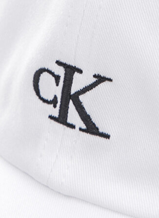 Calvin Klein Beyaz Erkek Çocuk Şapka IU0IU00150YAF