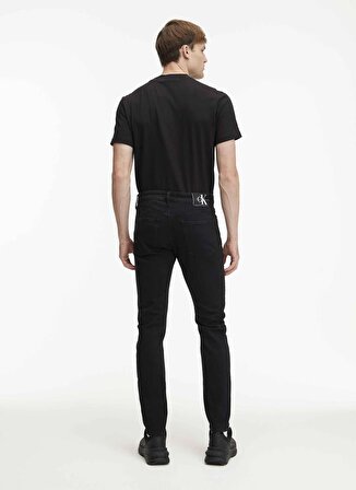 Calvin Klein Jeans Normal Bel Normal Siyah Erkek Denim Pantolon J30J3236881BY