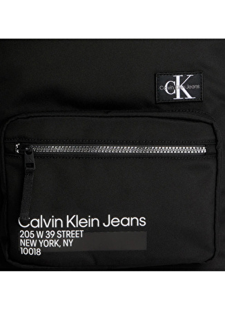 Calvin Klein Siyah Erkek Çocuk Sırt Çantası BACK TO SCHOOL UNISEX BACKPACK