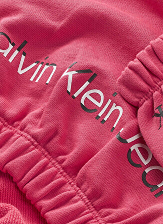 Calvin Klein Düz Kız Çocuk Kırmızı Sweatshırt IG0IG02025XCO
