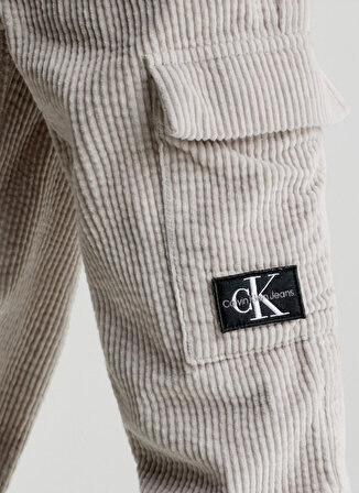 Calvin Klein Bağlamalı Bel Lastikli Paça Bej Erkek Pantolon IB0IB01901PEE