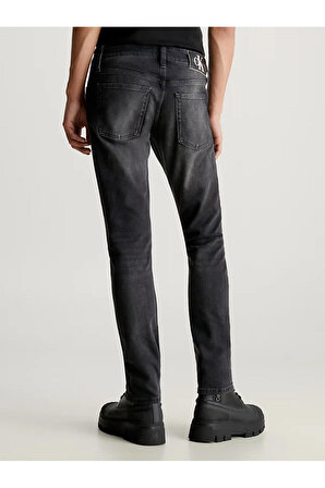 Erkek Denim Kumaş Normal Bel Düz Model Siyah Jeans J30J323858-1BY