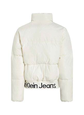 Calvin Klein Jeans Beyaz Kadın Mont J20J222334YBI