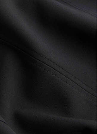 Calvin Klein Bisiklet Yaka Düz Siyah Diz Üstü Kadın Elbise K20K206261BEH