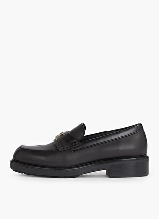 Calvin Klein Siyah Kadın Loafer HW0HW01726BEH