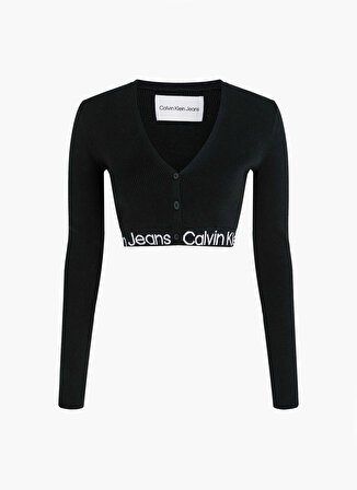 Calvin Klein Jeans Siyah Kadın Hırka J20J221961BEH