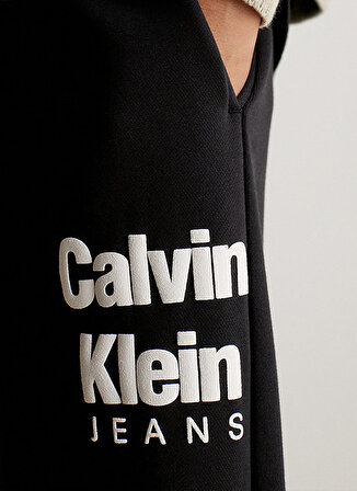 Calvin Klein Lastikli Paça Siyah Erkek Eşofman Altı IB0IB01816BEH