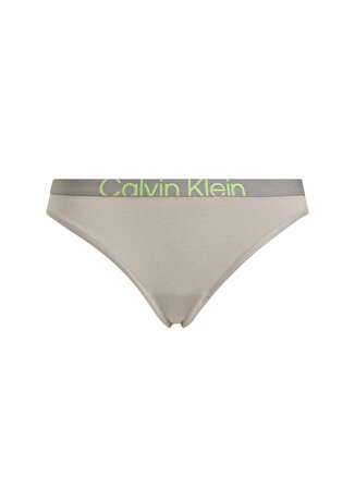 Calvin Klein Gri Kadın Bikini Külot 000QF7403E