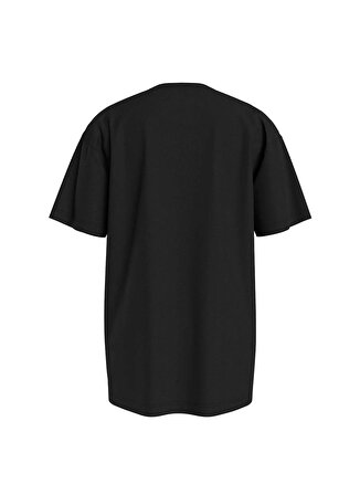 Calvin Klein Siyah Erkek T-Shirt SPRAY CK MONOGRAM SS T-SHIRT