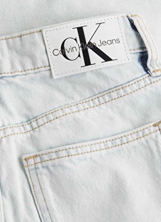 Calvin Klein Jeans Normal Bel Açık Mavi Kadın Denim Etek J20J2224891AA