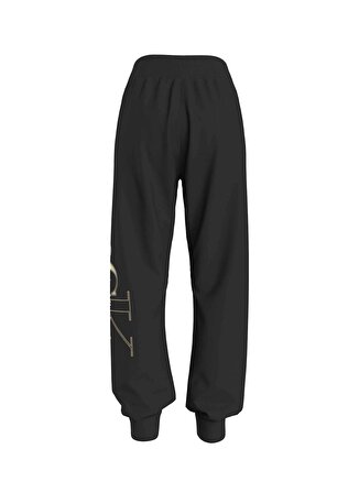 Calvin Klein Jeans Yüksek Bel Normal Siyah Kadın Pantolon J20J222606BEH