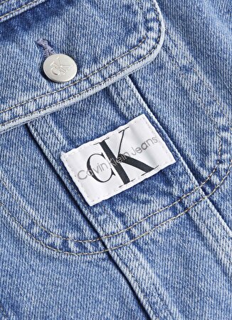 Calvin Klein Jeans İndigo Kadın Denim Ceket J20J2224731AA