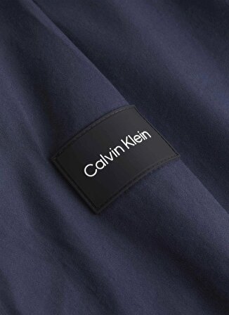 Calvin Klein Slim Fit Düğmeli Yaka Mavi Erkek Gömlek K10K109920CHW