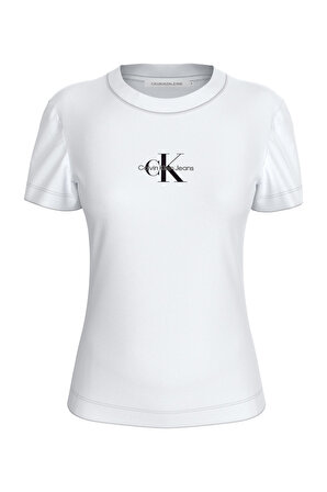 Calvin Klein Monologo Slım Tee Kadın Tişört