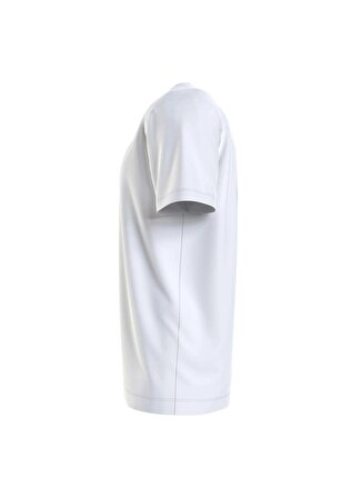 Calvin Klein Jeans Düz Beyaz Erkek T-Shirt J30J324646YAF