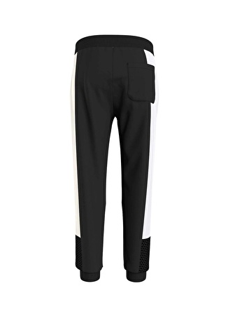 Calvin Klein Lastikli Paça Siyah Erkek Eşofman Altı TERRY COLOR BLOCK REG. JOGGER