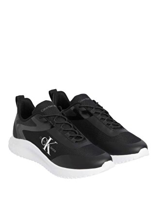 Calvin Klein Siyah - Beyaz Erkek Sneaker EVA RUNNER LOW LACE ML MIX