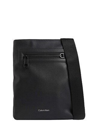 Calvin Klein Siyah Erkek Postacı Çantası CK ELEVATED FLATPACK