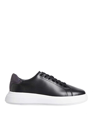 Calvin Klein Siyah Kadın Deri Sneaker HW0HW01997BEH