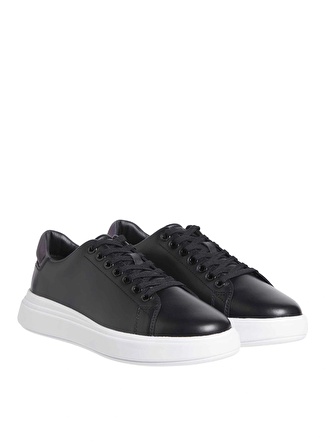 Calvin Klein Siyah Kadın Deri Sneaker HW0HW01997BEH