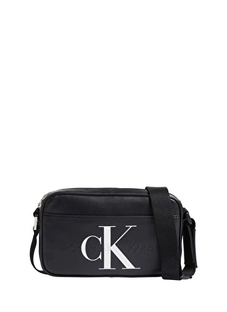 Calvin Klein Siyah Erkek Postacı Çantası MONOGRAM SOFT CAMERA BAG22